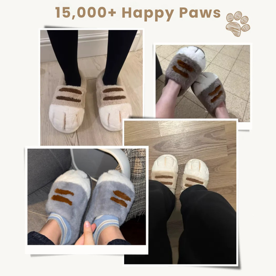 Cloud Cat Paw Slippers™